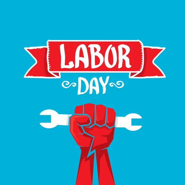 Usa Labor Day Vektor Hintergrund. — Stockvektor