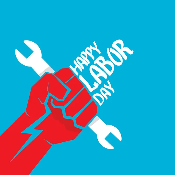 Usa labor day vector background. — Stock Vector