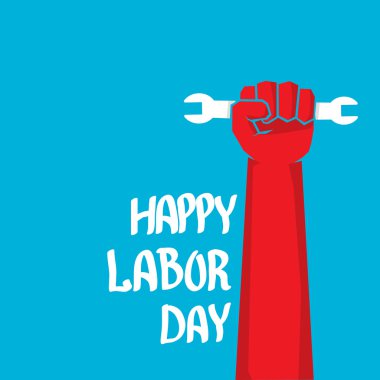 ABD İşçi Bayramı vektör arka plan.