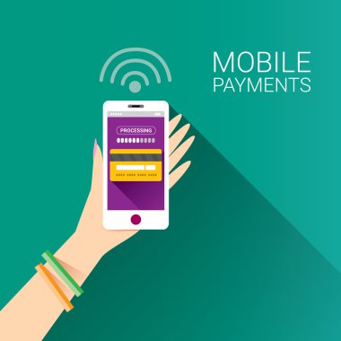Mobil ödeme işlenmesi Flsmartphone