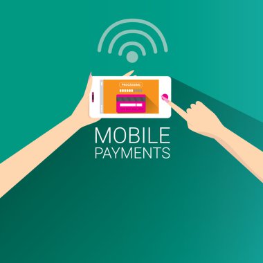 Mobil ödeme işlenmesi Flsmartphone