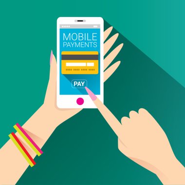 Mobil ödeme işlenmesi Flsmartphone