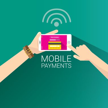 Mobil ödeme işlenmesi Flsmartphone