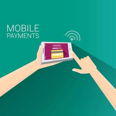 Mobil ödeme işlenmesi Flsmartphone
