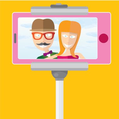 Monopod ile Akıllı Telefonda Selfie Fotoğrafı Çekmek