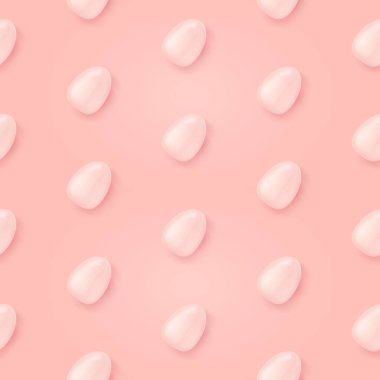 Yumuşak, yumuşak pastel, pürüzsüz, pürüzsüz bir arka plan ve düz yumurtalar. Paskalya tatilin kutlu olsun. Metin için alanı olan Paskalya yerleşimi veya afişi