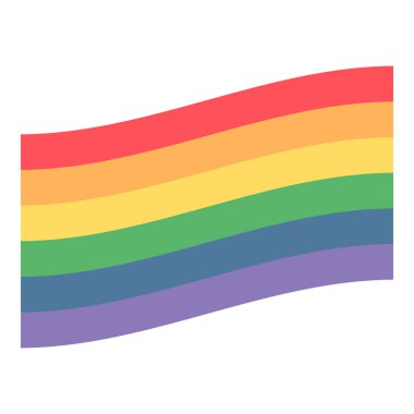 LGBT gurur bayrağı geçmişi. Lezbiyen, eşcinsel, biseksüel ve LGBT örgütünün transseksüel bayrağı gökkuşağı gurur bayrağıdır. gurur gökkuşağı vektör illüstrasyonu