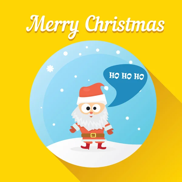 Ilustración vectorial para el diseño de tarjetas de Navidad . — Vector de stock