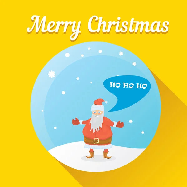 Vektoros illusztráció a karácsonyi üdvözlőlapok design. — Stock Vector