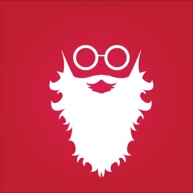 parti veya kart için Noel hipster poster.