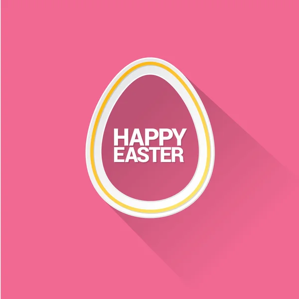 Feliz Pascua de fondo y huevo . — Archivo Imágenes Vectoriales