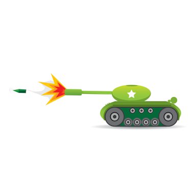 vektör ordu tank. askeri tank. Ordu makine.