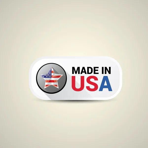 Made in USA Icon - Vector — Stock Vector