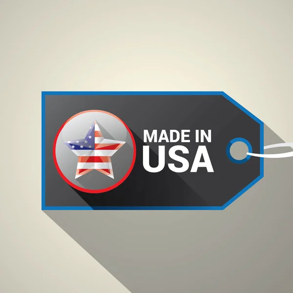 Made in USA Ícone - Vetor — Vetor de Stock