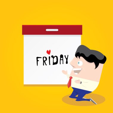 Cuma konseptiyle teşekkür mabut. Cuma seviyorum