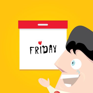 Cuma konseptiyle teşekkür mabut. Cuma seviyorum