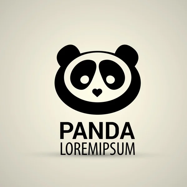 Ikona Panda — Wektor stockowy