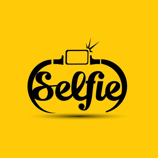 Nemen van Selfie foto op slimme telefoon concept pictogram — Stockvector