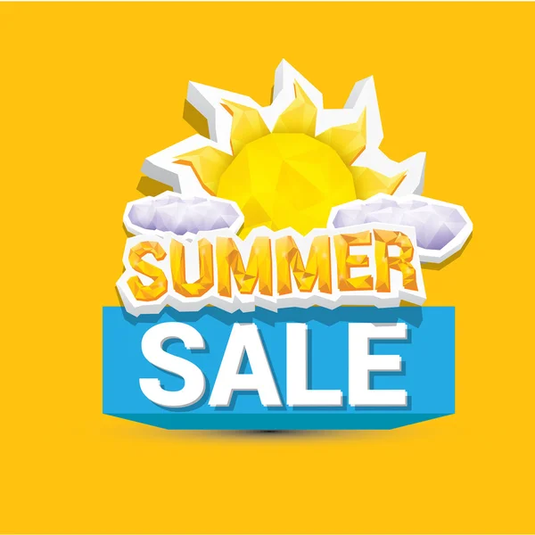 vektör yaz satış etiket veya etiket