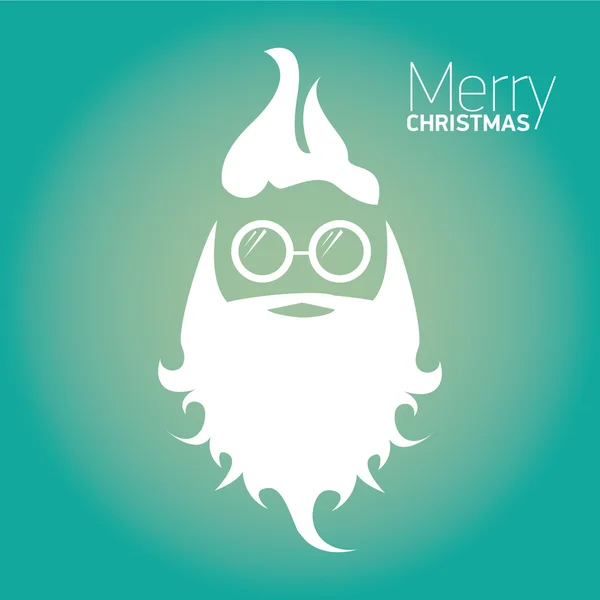 Christmas hipster poster for party or card. — Stock Vector