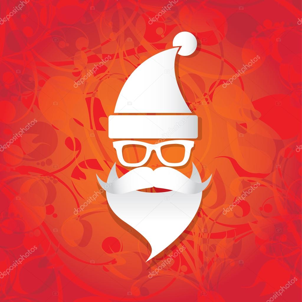 Christmas santa claus beard