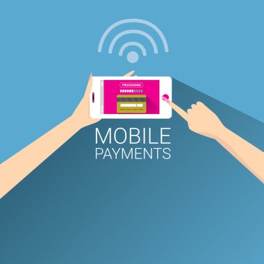 Mobil ödeme işlenmesi Flsmartphone