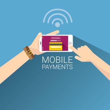 Mobil ödeme işlenmesi Flsmartphone