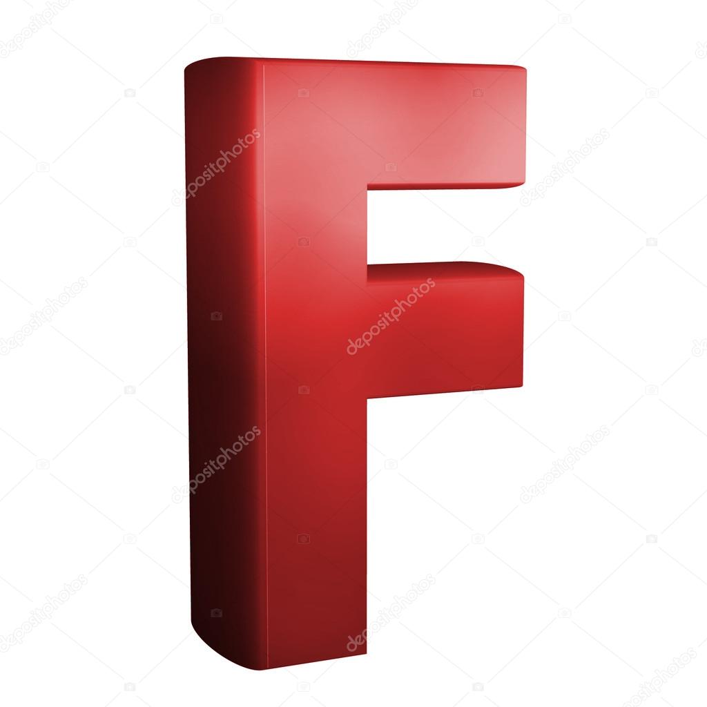 Images Image Of Beautiful Letter F Beautiful Red 3d Font