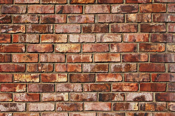 Fondo de pared de ladrillo rojo envejecido Fotos De Stock