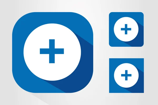 Iconos de aplicaciones de interfaz de usuario moderna — Foto de Stock