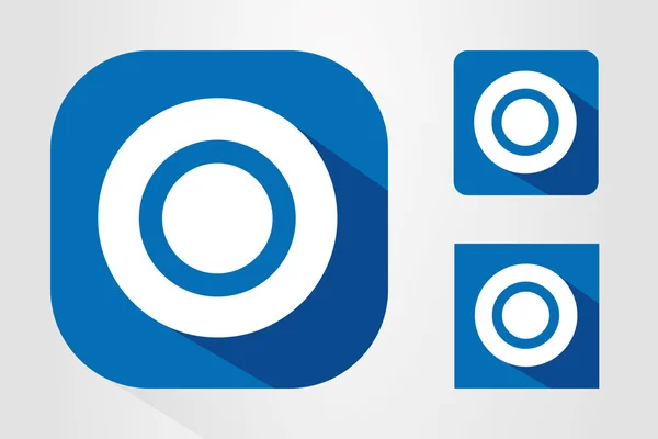 Icone moderne dell'app UI — Foto Stock