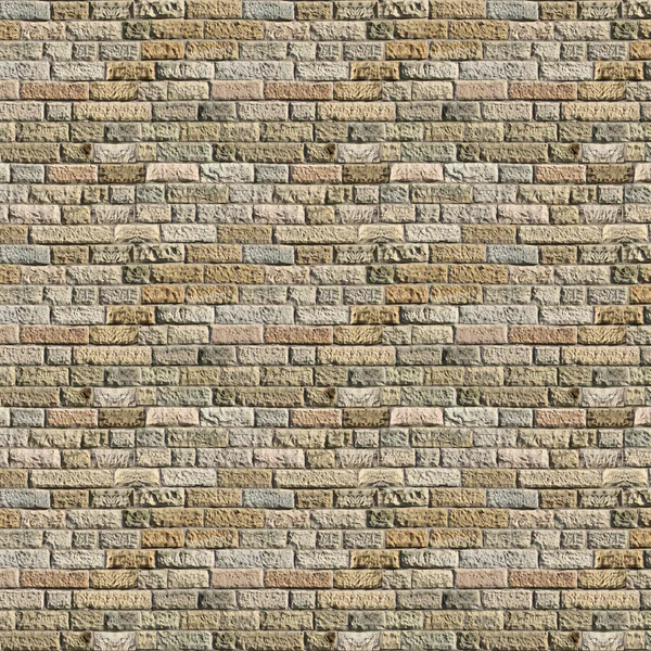 High quality seamless background texture of a brick wall — Stock Photo, Image