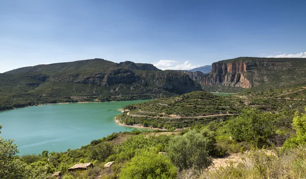 Noguera (Catalunya), river — Stockfoto