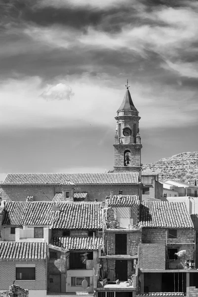 Penalba, vesnice v Monegros (Aragon) — Stock fotografie