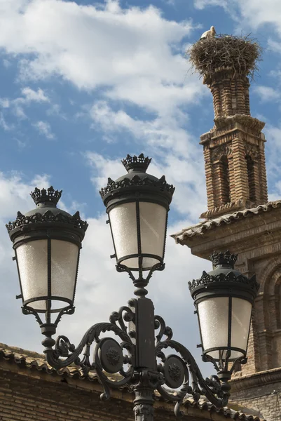 Villafranca de Ebro (Aragón, España) ) — Foto de Stock