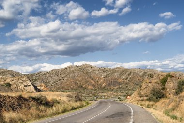 İspanya'da yaz manzara