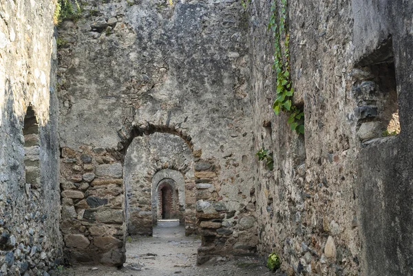 Prats-de-Mollo-la-Preste (Pyrenees, France):  walls — Stock Photo, Image