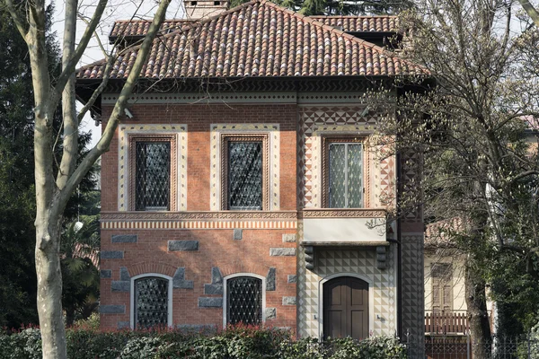 Monza (Olaszország): a régi ház — Stock Fotó