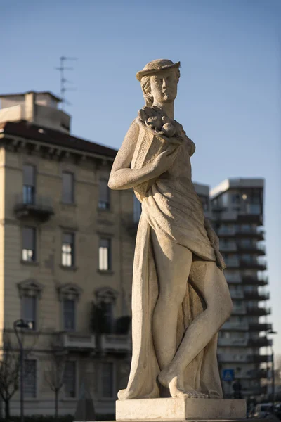 Statue à CItylife (Milan ) — Photo
