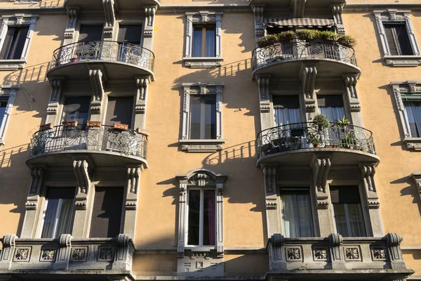 (Мілан, Італія), житлового будівництва — стокове фото