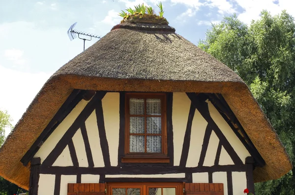 Calvados: half-timbered house — Stock Photo, Image