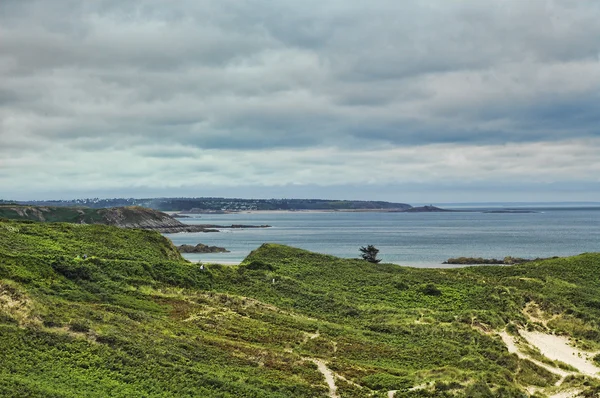 GLB Frehel (Bretagne, Frankrijk): de kust — Stockfoto
