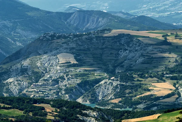 Col-Saint-Jean (Francia), paesaggio montano — Foto Stock