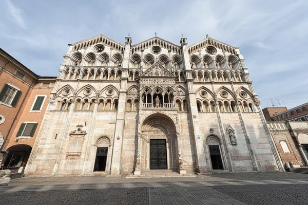 Cattedrale di Ferrara (Italia) ) — Foto Stock