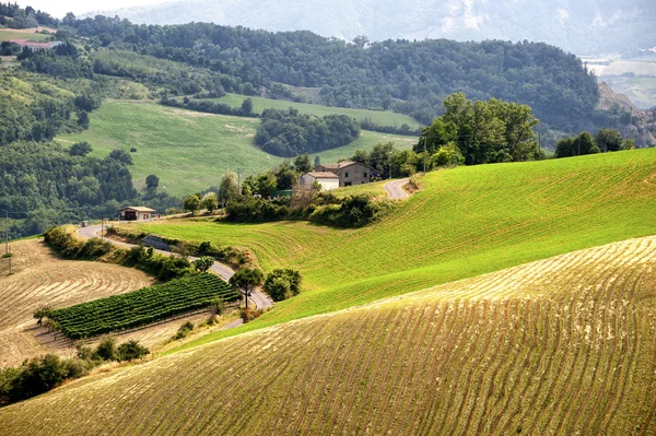 Landschap in Romagna (Italië) — Stockfoto