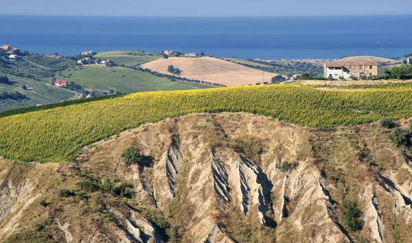 Atri Natural Park (Italy), landscape — Stock Photo, Image