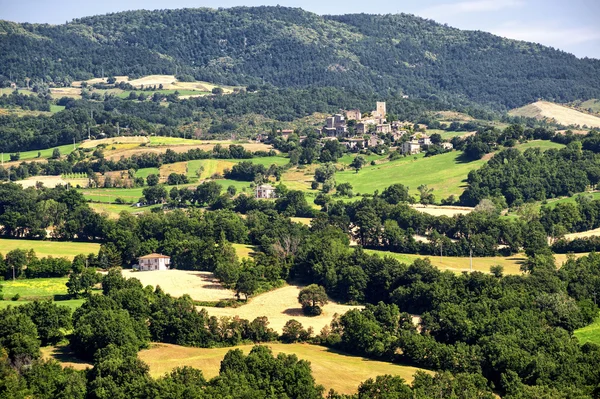 Krajina v oblasti Romagna (Itálie) — Stock fotografie