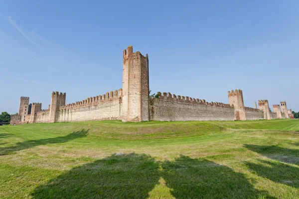 Stěny Montagnana (Padova, Itálie) — Stock fotografie