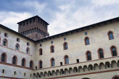 Milan: Castello Sforzesco, mahkeme