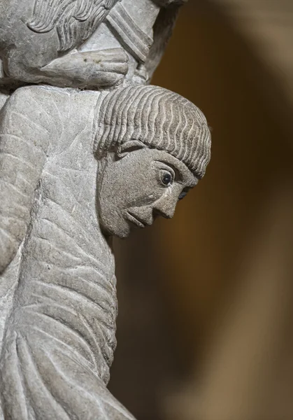 Sarcófago en la iglesia de Sant 'Ambrogio (Milán ) — Foto de Stock